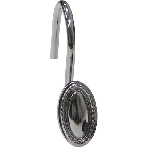 Elegant Home Decorative Shower Hooks, Chrome