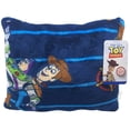 thumbnail image 4 of Disney/Pixar Toy Story Navy Blue 40x50 inch Throw, Pillow Buddy and Decorative Pillow Travel Set, 100% Microfiber, 4 of 5