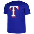 thumbnail image 2 of Men's Profile Royal Texas Rangers Big & Tall #1 Dad T-Shirt, 2 of 3