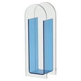 Lchentee Acrylic Vase Clear Acrylic Flower Vase Modern Dining Table
