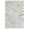 thumbnail image 3 of Luxe Weavers Modern Abstract Swirl Gray 8x10 Area Rug High Low Carpet, 3 of 10