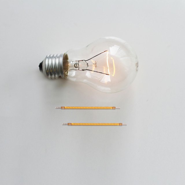 Moluckfu 10Ud Filamento LED Flexible Noodles Para Sustitución Fácil En Bombillas Y Proyectos DIY