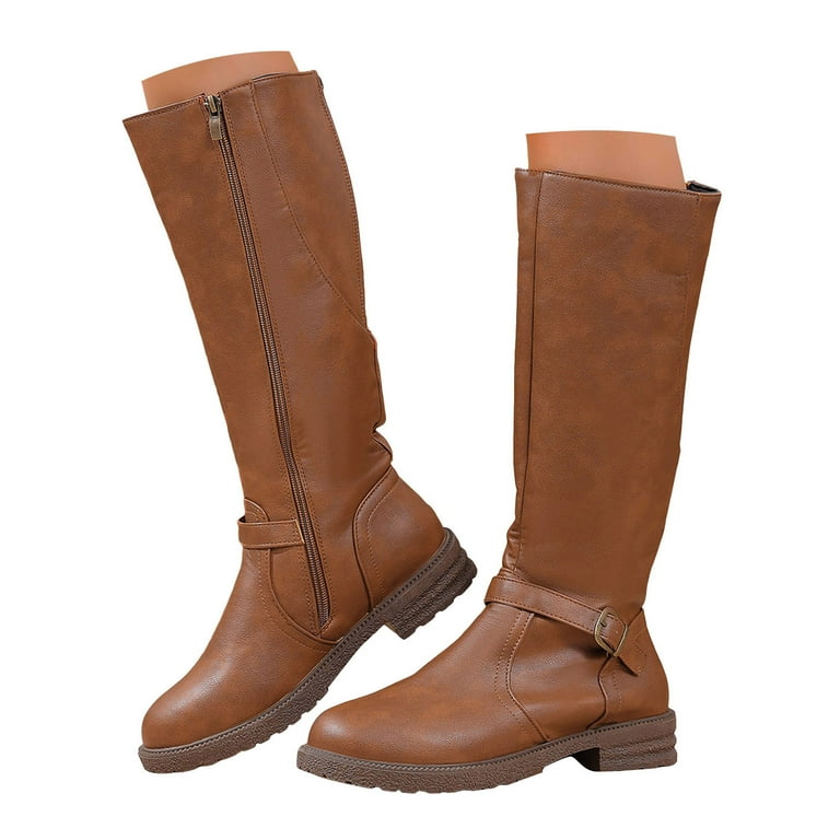 women's dress boots with wide toe box Leather Boulder Boot | Zero Drop Minimalist CN(Origin)Season Comfortable Shoes for Bunions |