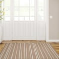 thumbnail image 3 of Linon Outdoor Washable Area Rug Collection, Tan and Ivory, 3' x 5', 3 of 7