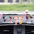thumbnail image 3 of Figuras de resina con globo para decorar el salpicadero, regalo de amor perfecto para parejas, bonitos adornos de coche para parejas, 3 of 5