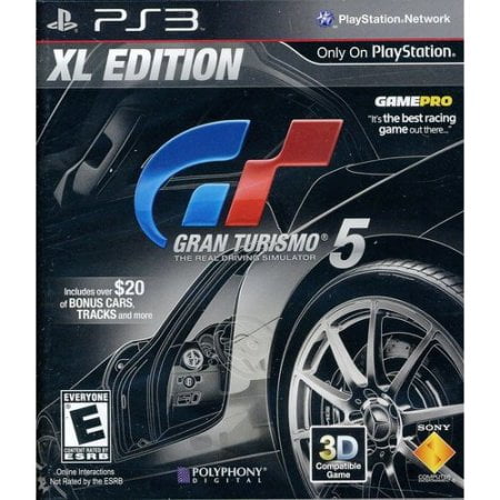 Gran Turismo 5 XL Edition (PS3) - Pre-Owned (Best Steering Wheel For Ps3 Gran Turismo 6)