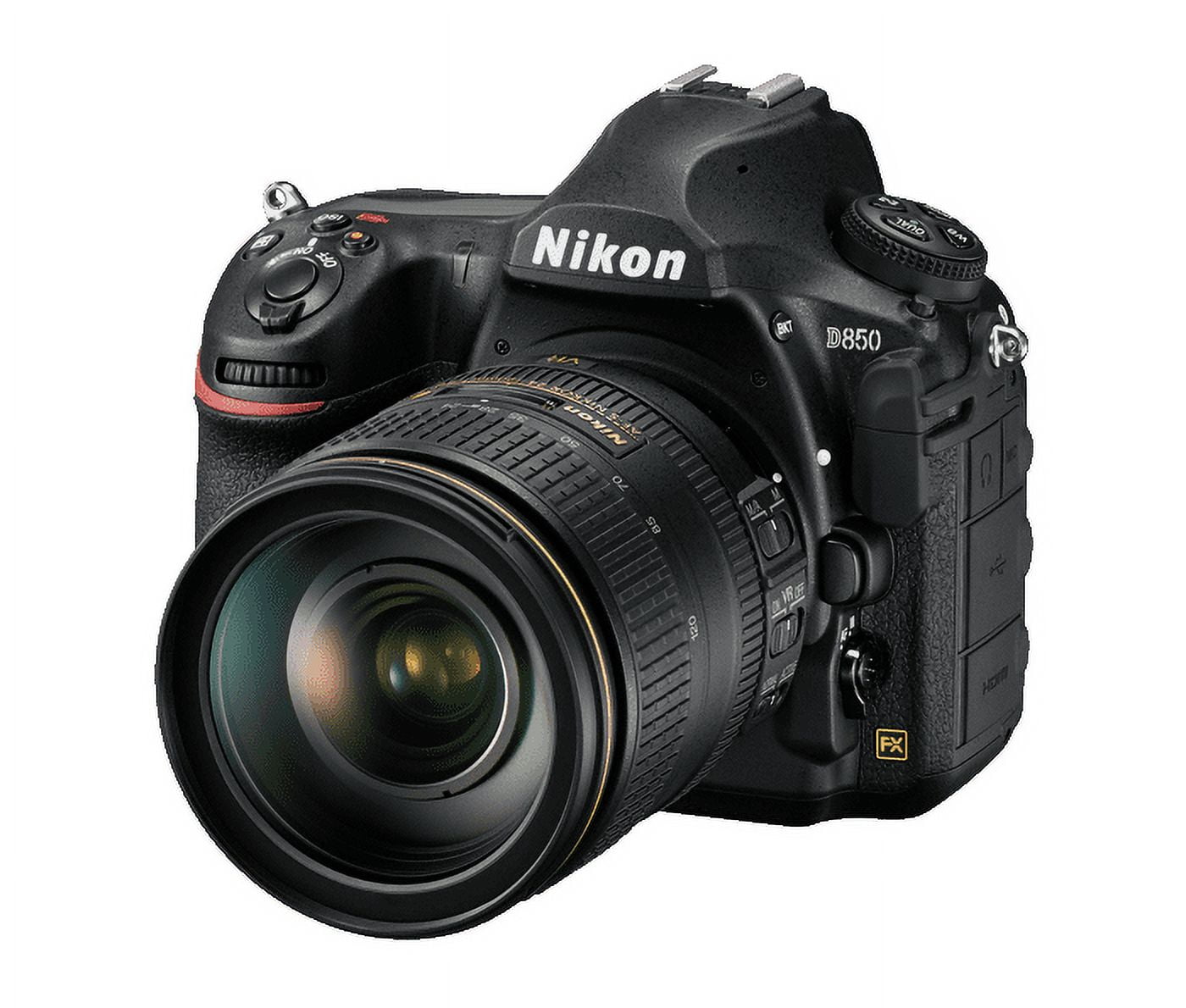 Nikon D850 45.7MP Full-Frame FX-Format Digital SLR Camera - Black (Body  Only) Kit #3 