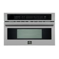 thumbnail image 2 of Forno Capoliveri 30-Inch Microwave Drawer, Stainless Steel, 1.2 cu.ft, 1500 Watts, Built-In, Touch Control LCD Display, Auto-Touch Open/Close, 11 Power Levels, Sensor Cooking, 2 of 6