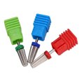 thumbnail image 5 of Brocas para uñas Brocas de carburo de tungsteno profesionales eléctricas para uñas Removedor de cutículas Manicura PedicuraPlata, 5 of 5