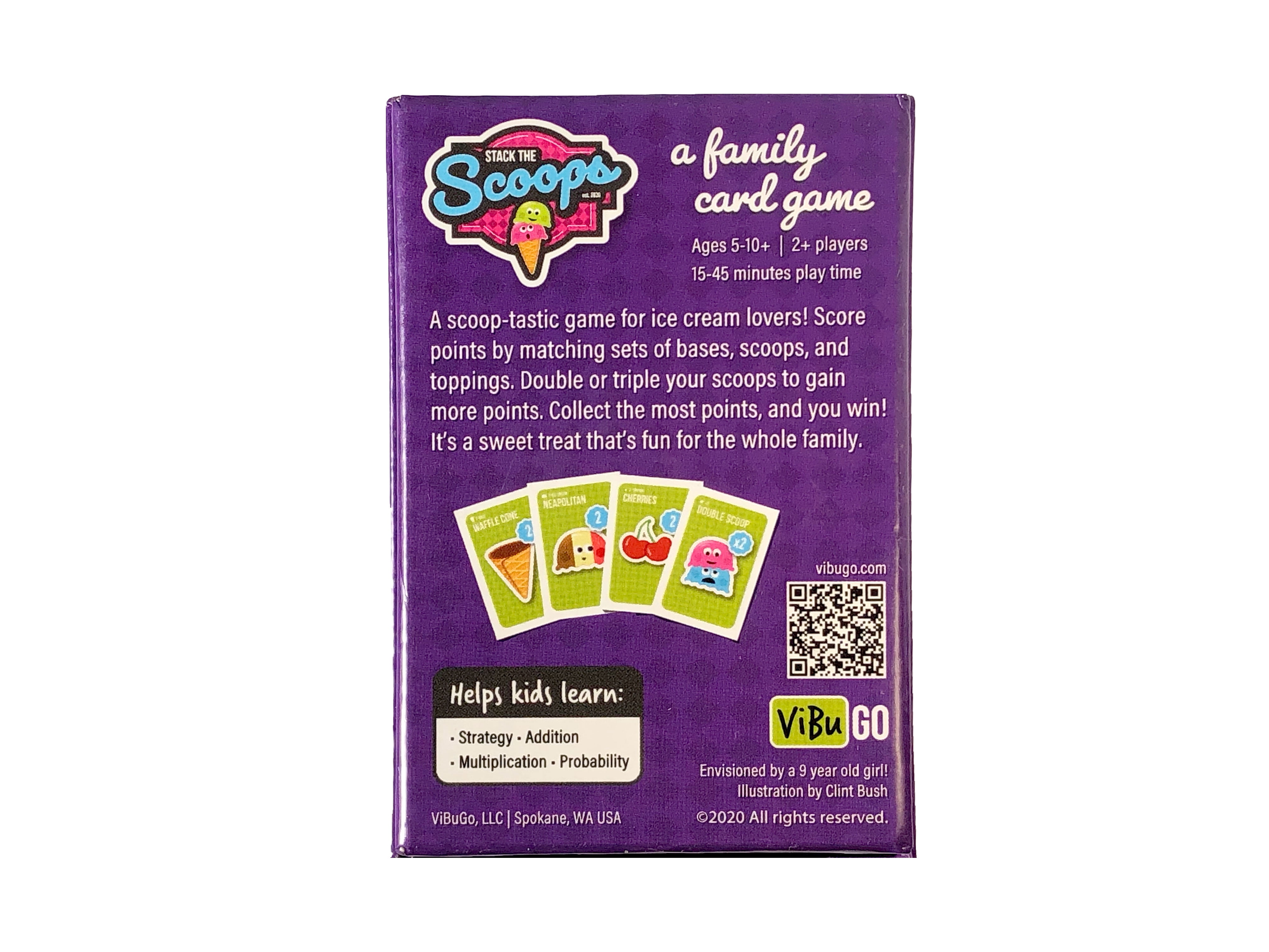 Stack The Scoops Family Card Game - Fun Games for Family Game Night with  Kids - Walmart.com