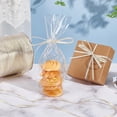 thumbnail image 5 of 1 Roll 870 Yards White Ribbon with Gold Edge 1/8 inch(3mm) Glitter Continuous Polyester Ribbon for Gift Wrapping DIY Crafts Wedding Decoration, 5 of 6
