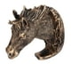 thumbnail image 4 of Gancho para ropa de montaje en pared, cabeza de caballo de oro antiguo, gancho de pared con cabeza de caballo, colgador de pared individual optimizado para la excelencia, 4 of 8