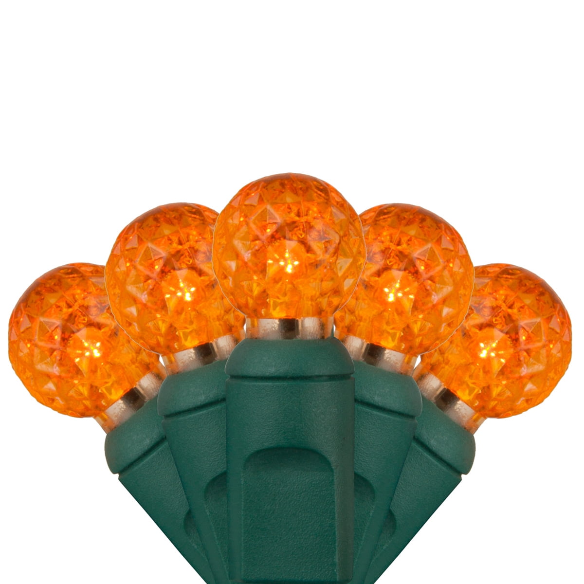 70 G12 Orange Globe String Lights 24 ft LED Halloween Lights Ball Lights Halloween Decorations Outdoor Christmas String Lights for Bedroom Halloween String Lights Dorm Room Lights Party