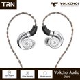 thumbnail image 2 of Écouteurs HIFI Conque TRN Haute Performance DLC Diaphragme Diamant Dynamique Écouteurs Intra-Auriculaires Buse de Réglage Interchangeable Filtres 2.5 3.5 4.4 Conque, 2 of 6