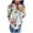 White, variant on IROINNID Women's Casual Short Jacket Graphic Prints Jacket Long Sleeve Outwear, White