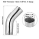 thumbnail image 1 of Aluminum Alloy Intake Tube Od 38/45/51/63/76/89/102mm Intercooler Pipe Air Tube 0 45 Degrees 300mm Long For Car, 1 of 1