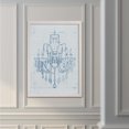 thumbnail image 3 of Chandelier Draft I - Barnwood Framed Canvas - 17 x 20 - White, 3 of 4