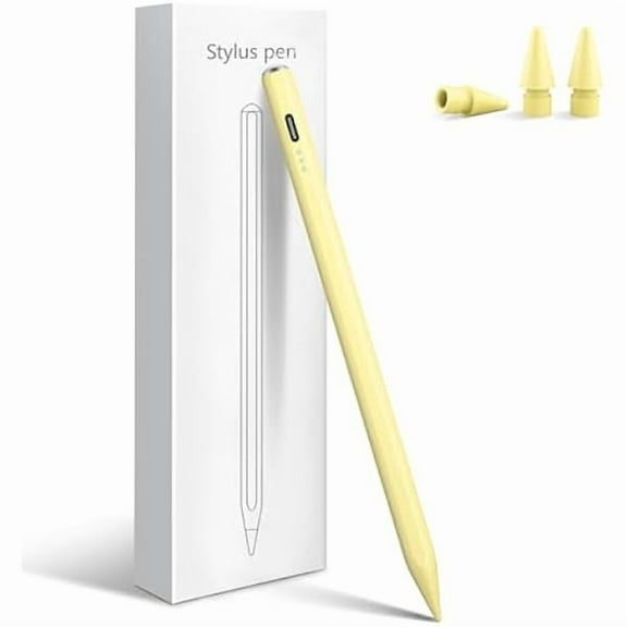 Stylus Pen for iPad 2025-2018 with 13mins Fast Charge,Tilt Sensitive Palm Rejection Pencil for iPad 11th A16,10th/9th/8th/7th/6th, Air 11/13 M2/M3,Pro 11/13 M4,Pro 12.9“,Air 5/4/3,Mini 7/6/5