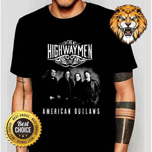 legendary Highwaymen Live American Shirt S-5XL