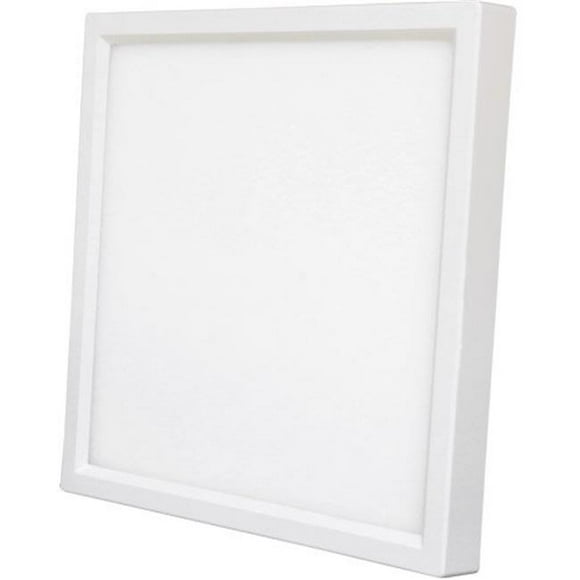 Elitco Lighting RS61550SDK-4PK 7 in. Signature 15W Intégré Encastrable Lumière Mince avec 900 Lumen & 44; Carré & Blanc - Pack de 4
