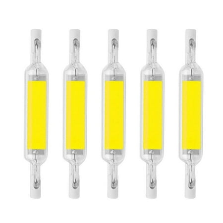 

R7S LED Bulb Dimmable COB Glass Tube Replace Halogen Lamp J78 J118 Light Bulbs##