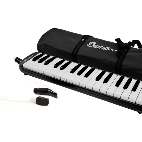 Melódica Bamboo Bm-32 Color Negro 32 Tonos