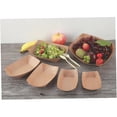 thumbnail image 3 of UPGRATOR 50PCS Kraft Food Box Take Out Containers Foldable Light Brown for Party, 3 of 8