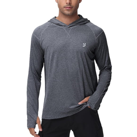 Camisa de pesca Roadbox para hombre con protección solar UPF 50+ de manga larga