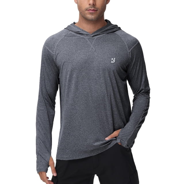 Camisa de pesca Roadbox para hombre con protección solar UPF 50+ de manga larga