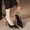 Black, variant on Ynynloco Women's Slingback High Heels Pointed Toe Stilettos Metal Buckle, Dress Party, Wedding, Pump Shoes