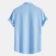 thumbnail image 4 of pstuiky camisetas de hombre, Camiseta deportiva de manga corta con cuello en V y secado elástico para hombre, color liso camisas casuales para hombre l, 4 of 6