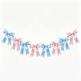 thumbnail image 2 of AUNVITO Bow Wreath Banner Garland with 8 Bows for Birthday Party Bridal Shower Wedding Bridal Decor and Celebration Backdrop Hanging Decoration, 2 of 7