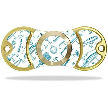 MightySkins FYAMISP-Teal Lures Skin for Amilife EDC Fidget - Teal Lures