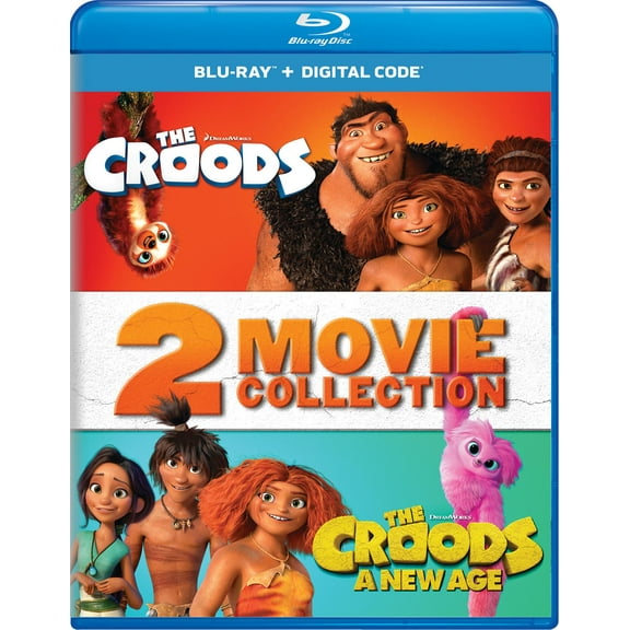 The Croods - 2 Movie Collection (Blu-Ray   Digital)