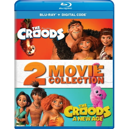 The Croods - 2 Movie Collection (Blu-Ray + Digital)