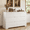 White-7 Drawers, variant on 7 Drawers Dresser, 47" Wide Chest of Drawers with Handle Free Design, Modern Storage Organizer with Metal Handles, for Bedroom, Living Room, Hallway, Office, Entryway, Black