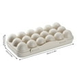thumbnail image 3 of TIELUTT 18 Grid Kitchen Refrigerator Egg Collision Damaged Egg Storage Egg Kitchen Storage Containers Kids Snack Container Kids Lunch Soup Cups with Lids Microwavable Apartment Must Haves, 3 of 7