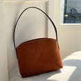 thumbnail image 2 of Bolsos de mano vintage para mujer, bolsos y carteras de diseñador de lujo, novedad de 2023, en PU, gamuza sintética, cierre de hebilla, estilo coreano, para debajo del hombro, 2 of 5
