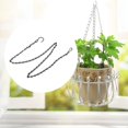thumbnail image 4 of Durable Iron Hanging Chain Set With S Shape Hook, 5kg Load Bearing, For Flower Pots, 4 of 8