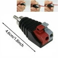 Ruibeauty Speaker Wire A/V To Audio Male Connector Adapter Jack Plug