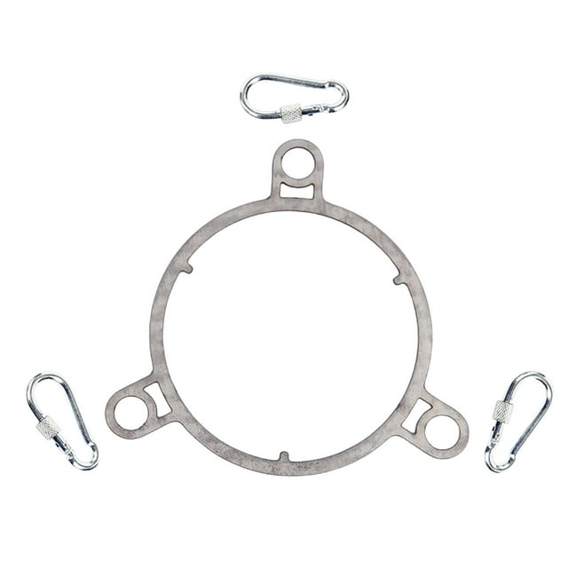 jifeng Support de Tuyau de Cheminée, Support de Tuyau de Cheminée, Acier Inoxydable, Clip de Fixation Ménager Robuste, Pince de Doublure de Cheminée Portable pour Stabilité 75mm