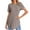 Brown-09, variant on Mittory Womens Oversized T Shirts Summer Ribbed Knit Cuffed Short Sleeve Tunic Tops Casual Loose Fit Tees