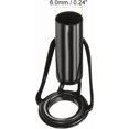 thumbnail image 2 of czcpp-Tube Dia Fishing Rod Tips Repair Kit, Stainless Steel Black Guide Ring for Fishing, 2 of 4
