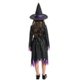 thumbnail image 4 of BOOMNY Halloween Girls Witch Dress Up Funny Witch Mesh Tulle Dress Clothes Sets for Kids Playful Stage Performance Outfits, 4 of 5