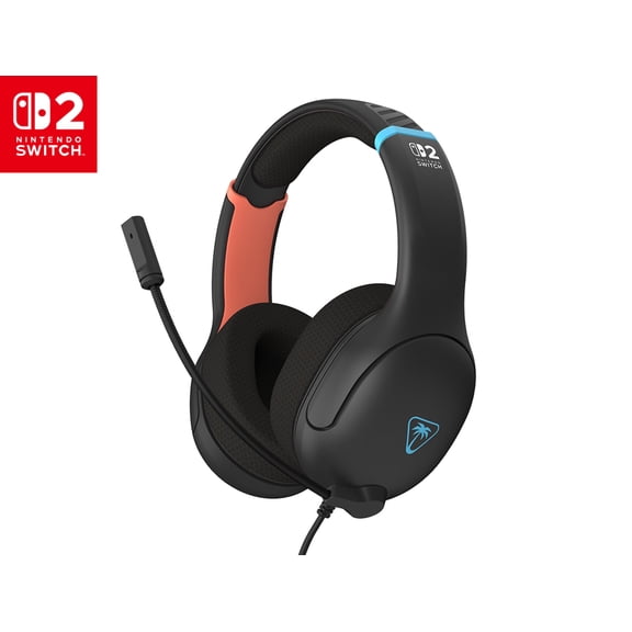 Turtle Beach Airlite™ Fit Wired Gaming Headset for Nintendo Switch™ 2 - Charcoal Black