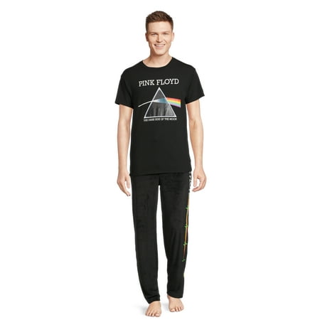 Pink Floyd Men's Graphic Tee and Pants Sleep Set, 2-Piece, Sizes XS-3XL