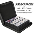 thumbnail image 4 of La carpeta TopLoader Sibonic tiene capacidad para 360 tarjetas, 9 bolsillos y 20 páginas, 4 of 8