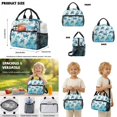 thumbnail image 5 of DISNIMO Sea Turtle Print 3 Pcs Boys Backpack with Lunch Box, Large Lightweight School Bags with Insulated Lunch Box, 17 Inch Kids Bookbags Set with Pencil Case for Elementary School Students, 5 of 7