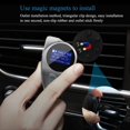 thumbnail image 2 of Transmisor FM Bluetooth 5.0 para Coche, Receptor de Audio Auxiliar, Reproductor MP3, Cargador USB Dual, Tarjeta TF, Disco U, Kit Manos para Música., 2 of 5