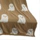 thumbnail image 3 of Ghosts Blanket Soft Comfortable Breathable Halloween Throw Blanket for Watching TV Camping Khaki 100x150cm/39x59in 650g/22.9oz, 3 of 3